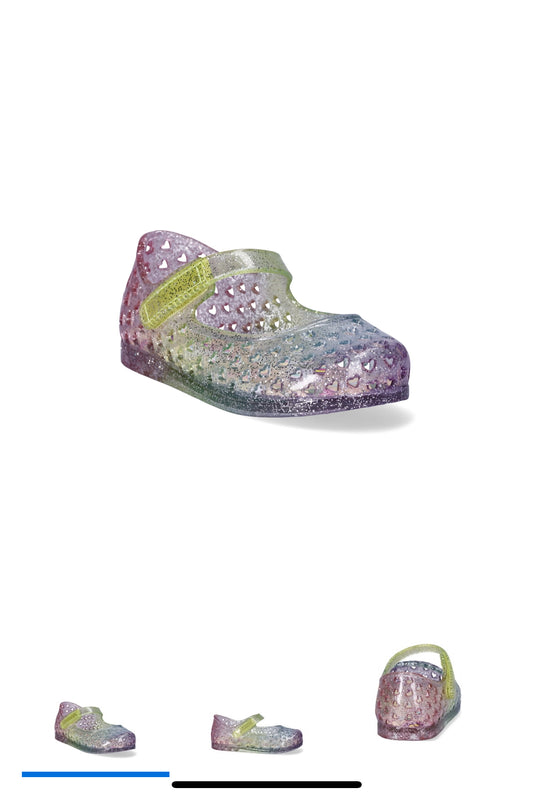 Wonder Nation Baby Girls Mary Jane Jelly Shoes image 1