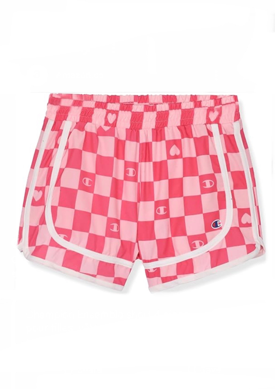 Champion Girls Shorts – Soft Baby Pink Athletic Shorts Size M (10/12)