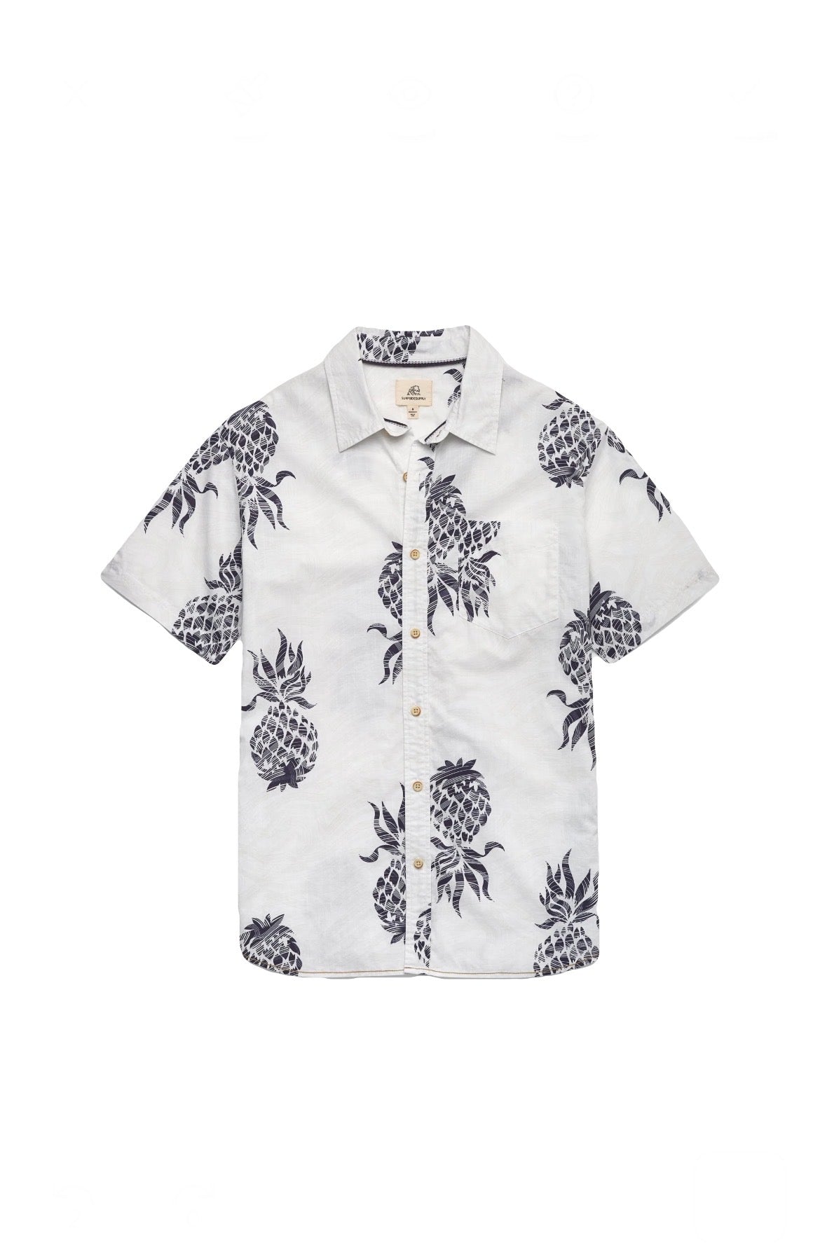 Distortion Boys Shirt – Stylish Beige Kids Top Size 6