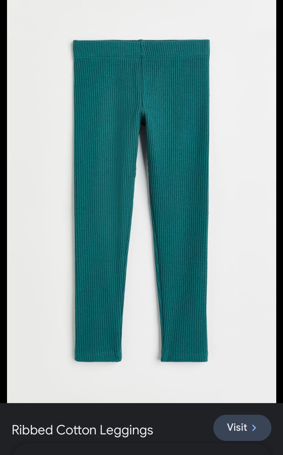 Old navy girls rib Knit leggings image 2