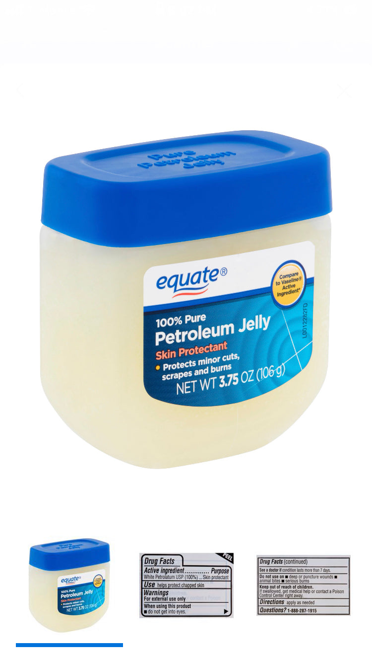 Equate 100% pure Petroleum Jelly image 0