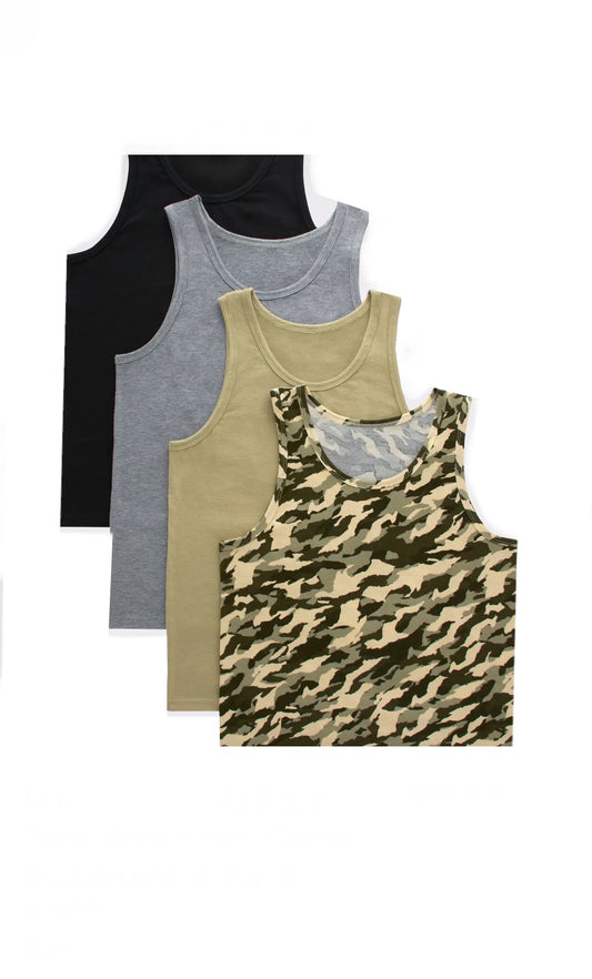 Hanes Original Stretch Boys Tank image 1