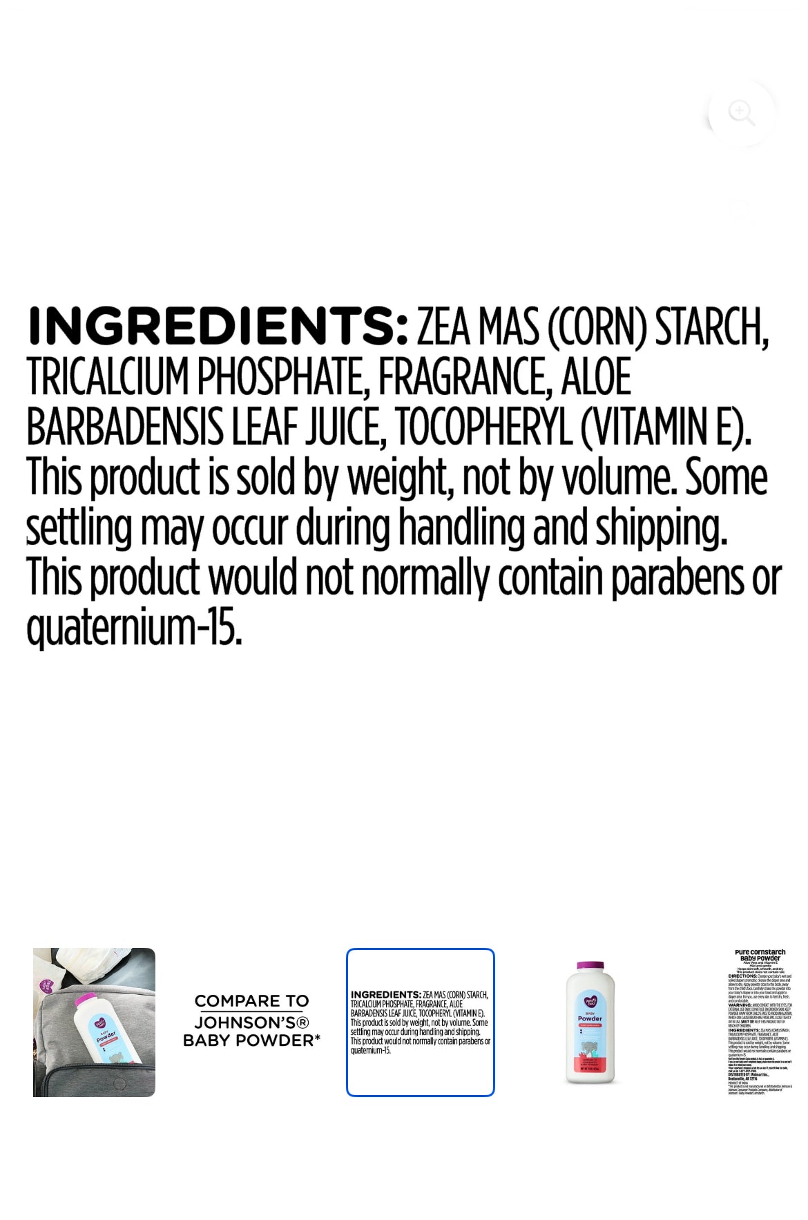 Parent Choice Baby Powder 15 oz (425g) image 4