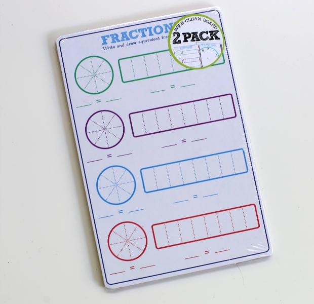 FRACTIONS WORK BOARDS image 0