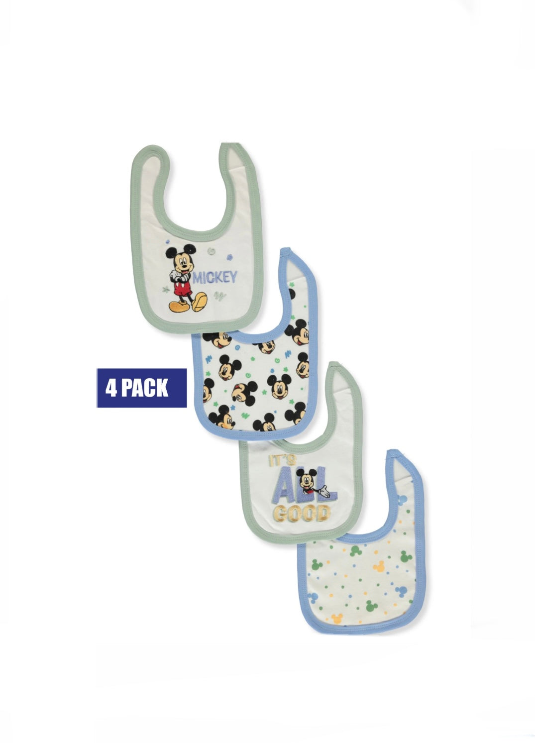 Disney Baby 4pk Bib image 0