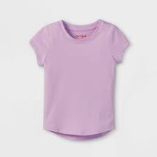 Cat & Jack girls plain top image 2