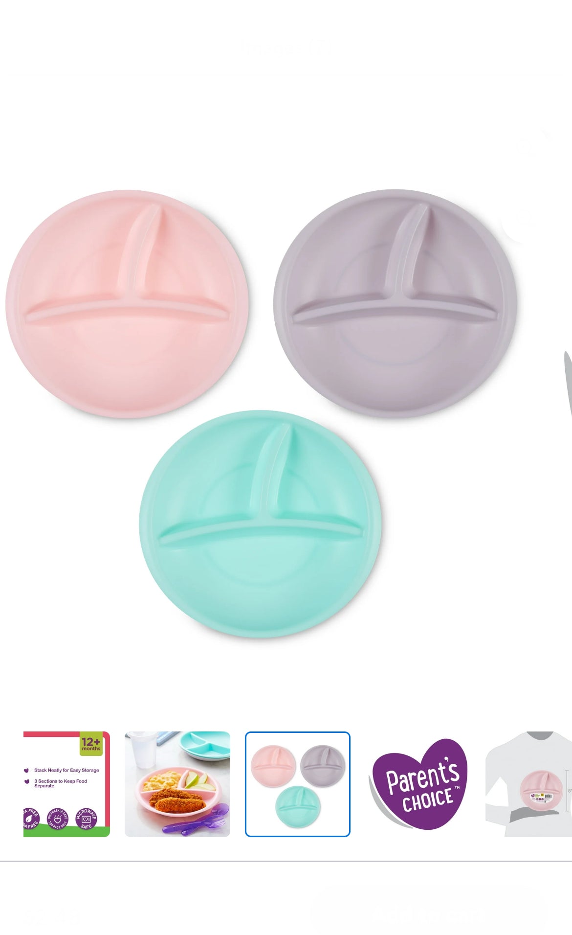 Parent Choice 3pk section Plates image 3