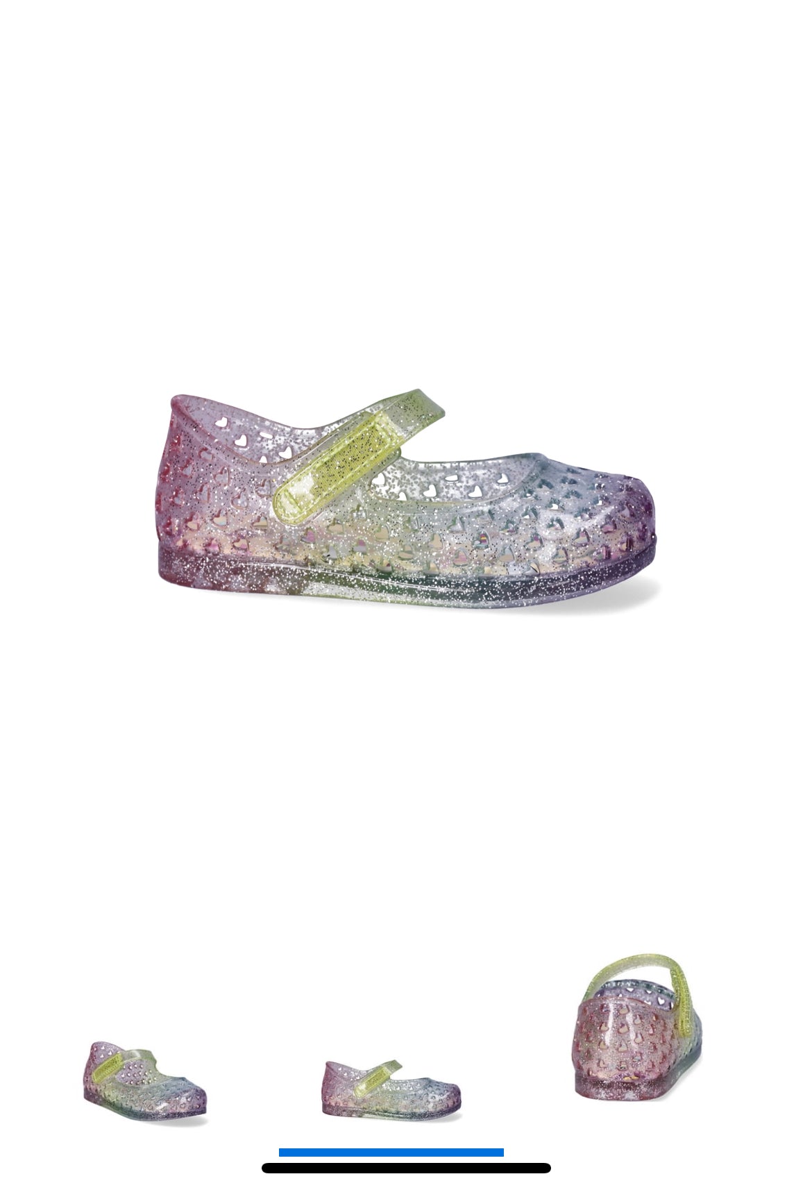 Wonder Nation Baby Girls Mary Jane Jelly Shoes image 2