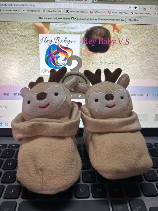 Little me baby socks shoes image 1