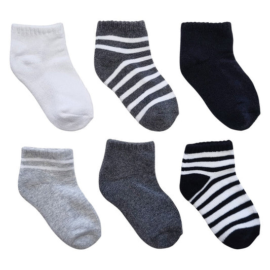 Lily & Dan Toddler Low Cut Socks 6pk image 1