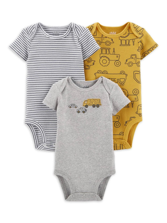 Carters 3pk onesies image 1