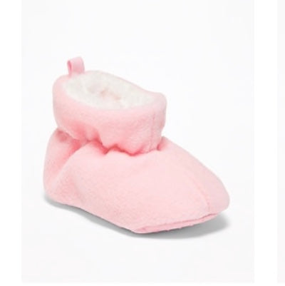Pink slipper bootie image 0