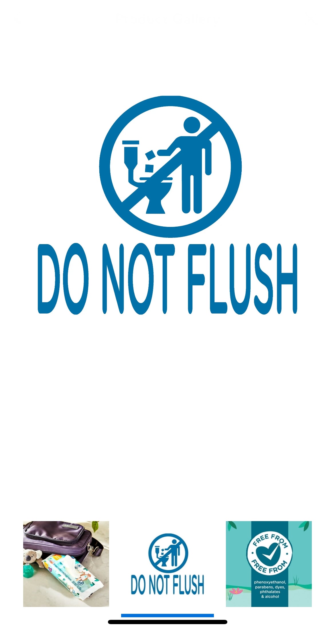 Parent's Choice Fragrance Free Baby Wipes 50ct Travel Pack image 7