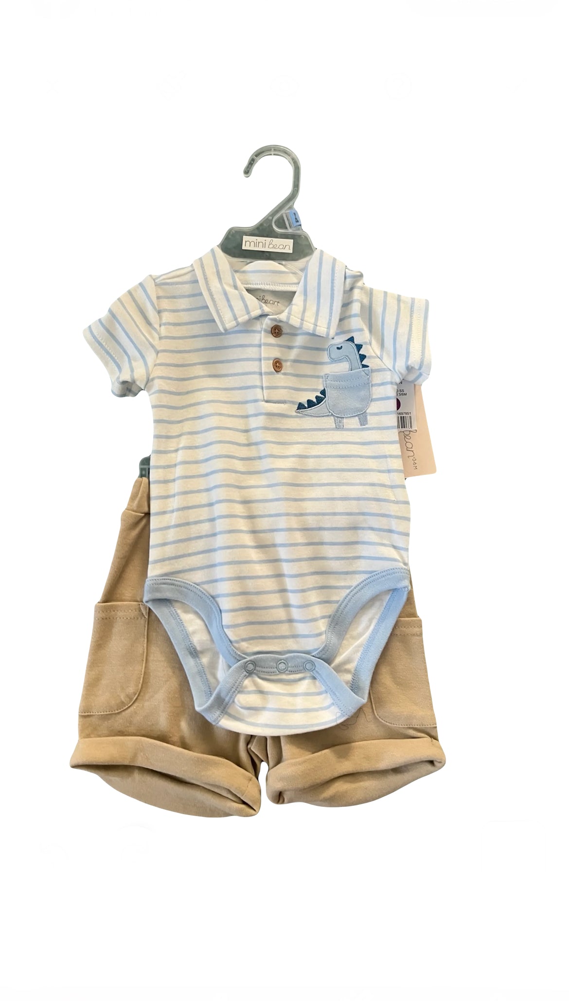 Mini Bean Baby Boy 2pc Shorts Set