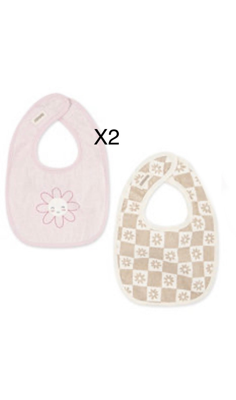 Huggies Babywear Baby Bibs, 3-Pack Set