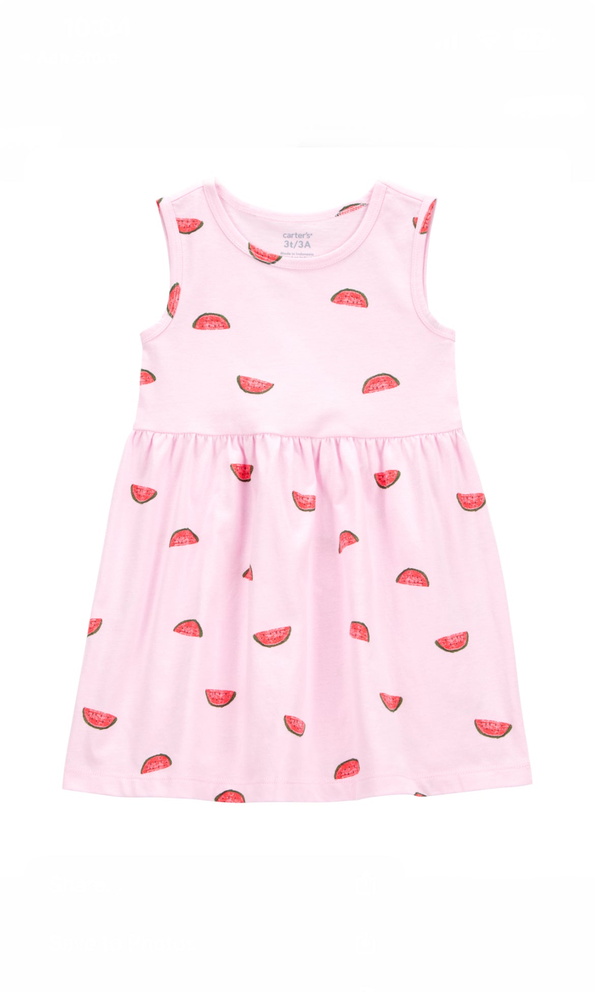 Carters Girls sleeveless Dress