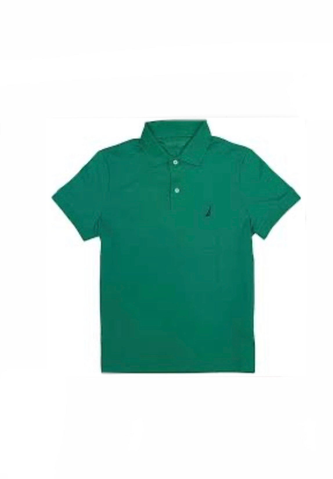 Nautica Toddler Boys Polo Shirt – Classic Green Polo for Kids 4T