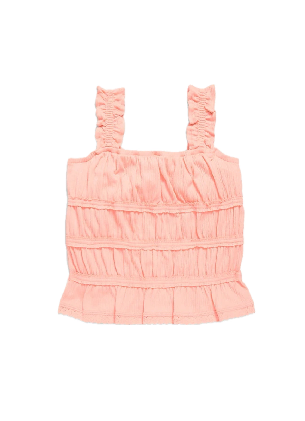 Old Navy Fitted Smocked Tank Top