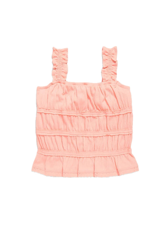 Old Navy Fitted Smocked Tank Top