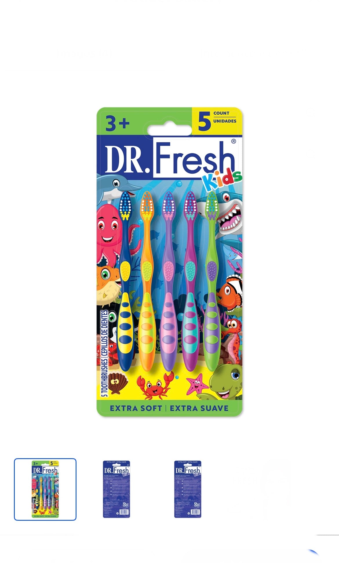Dr. fresh 5ct Kids Toothbrush