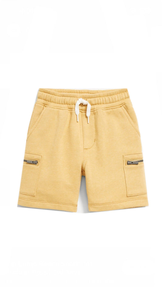 Old Navy Zip Cargo Fleece Shorts- Toddler comfort wear