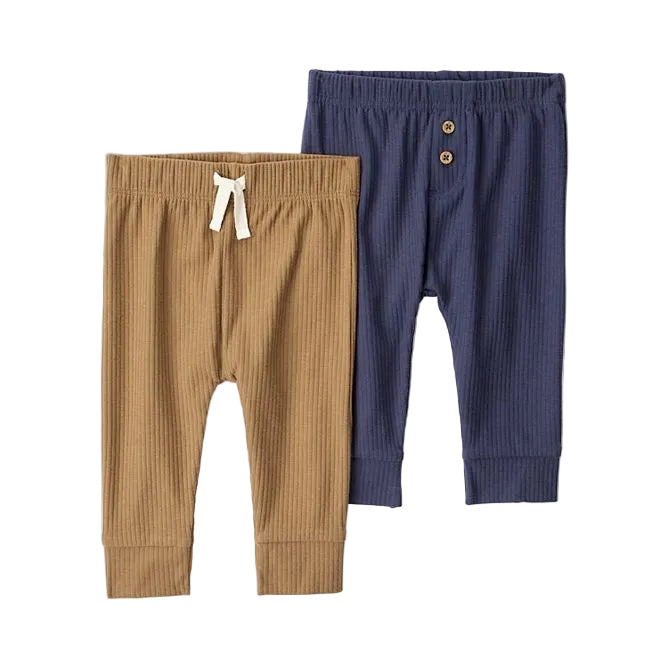 Carters Baby Boys 2pk Rib knit Joggers