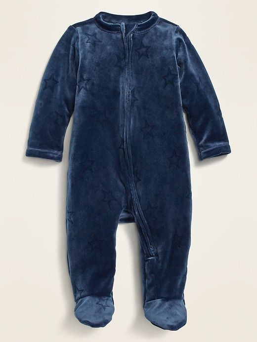 Old navy velvet unisex Monkeysuit image 0