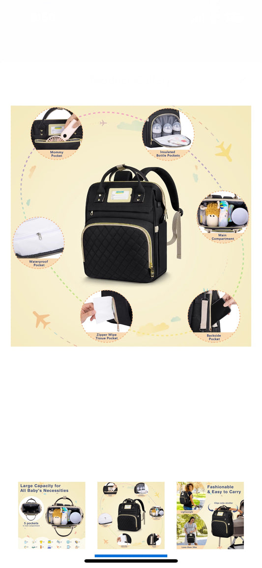 Diaper Bag Backpack image 1