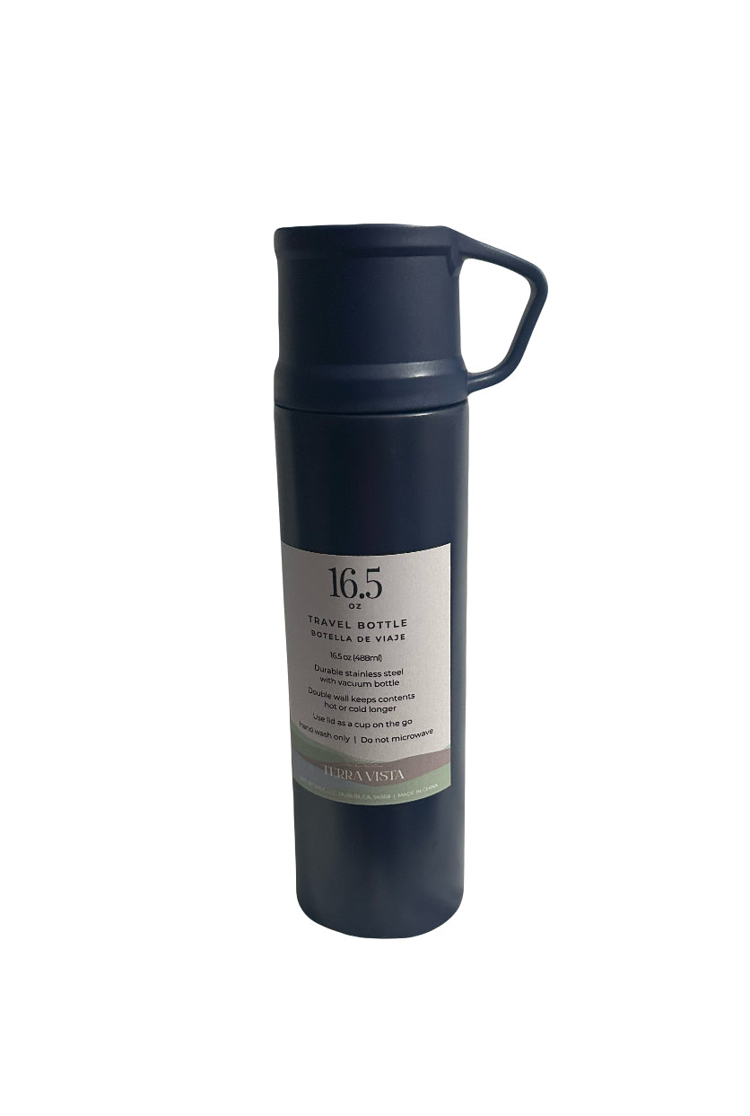 Terra Vista Stainless Steel Vacuum Travel Bottle (16.5 fl oz) image 2