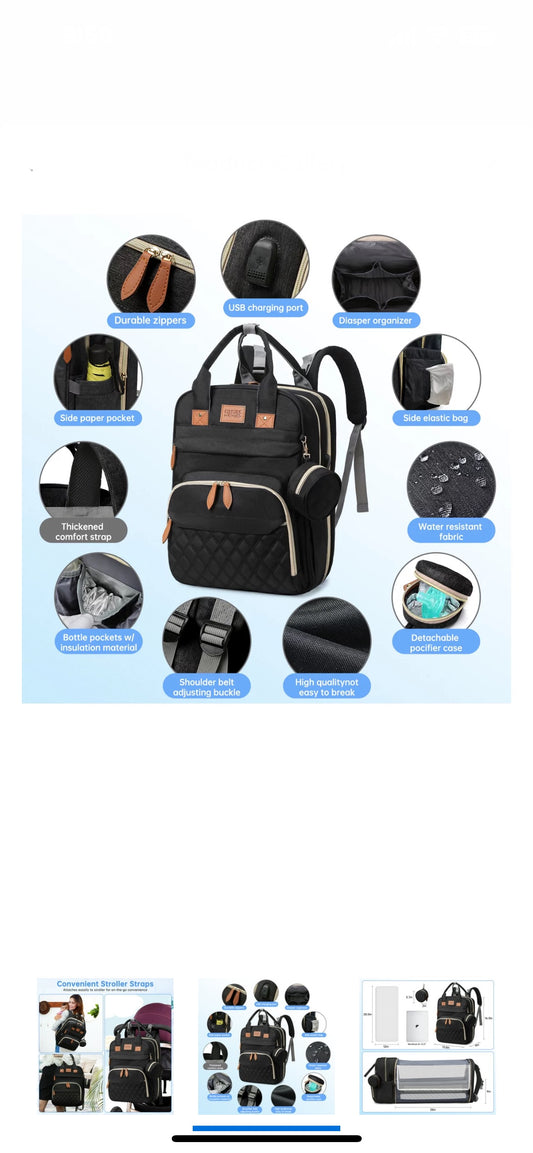 Diaper Bag Backpack image 1