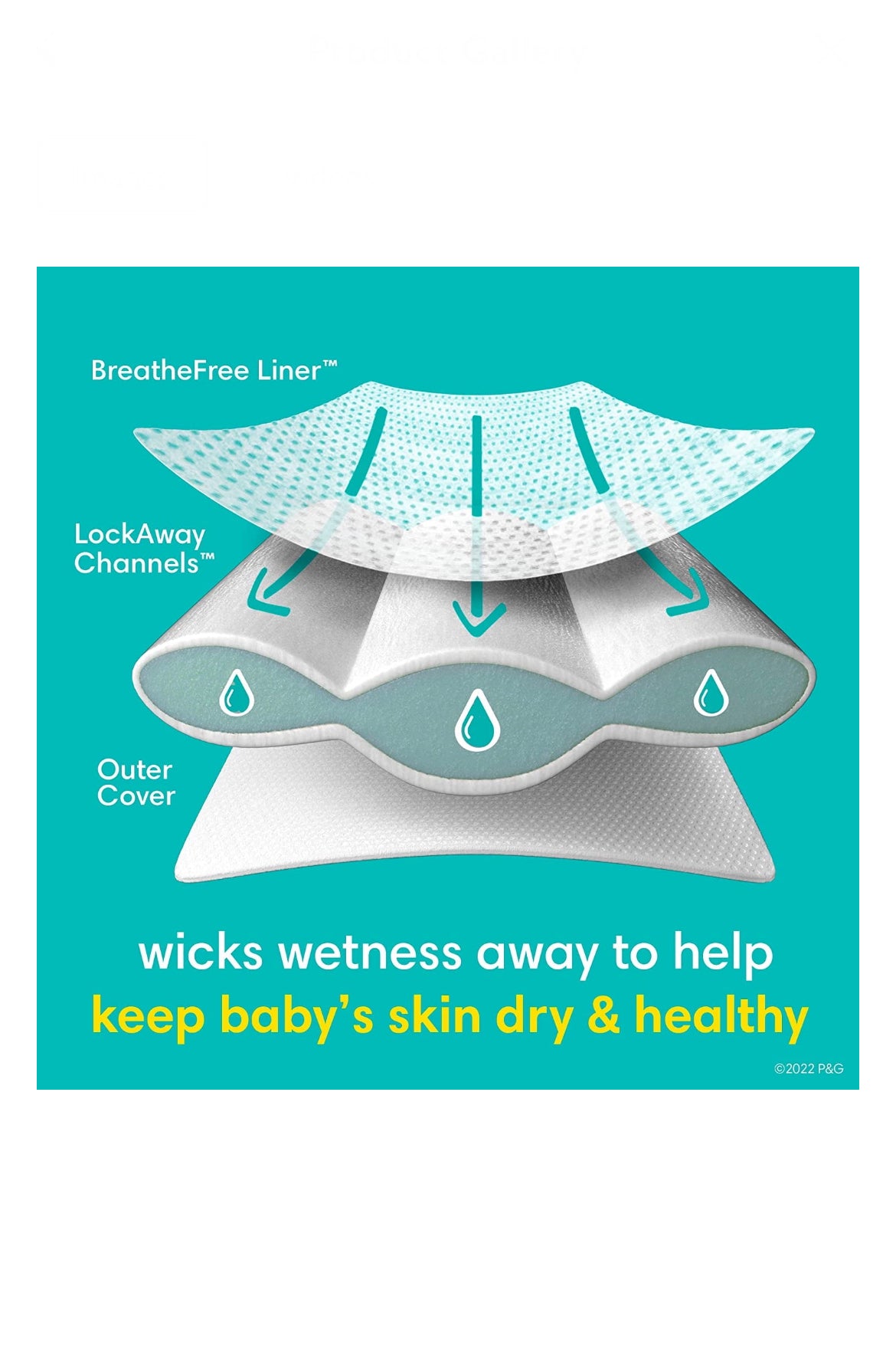 Pampers Swaddlers Diapers image 7