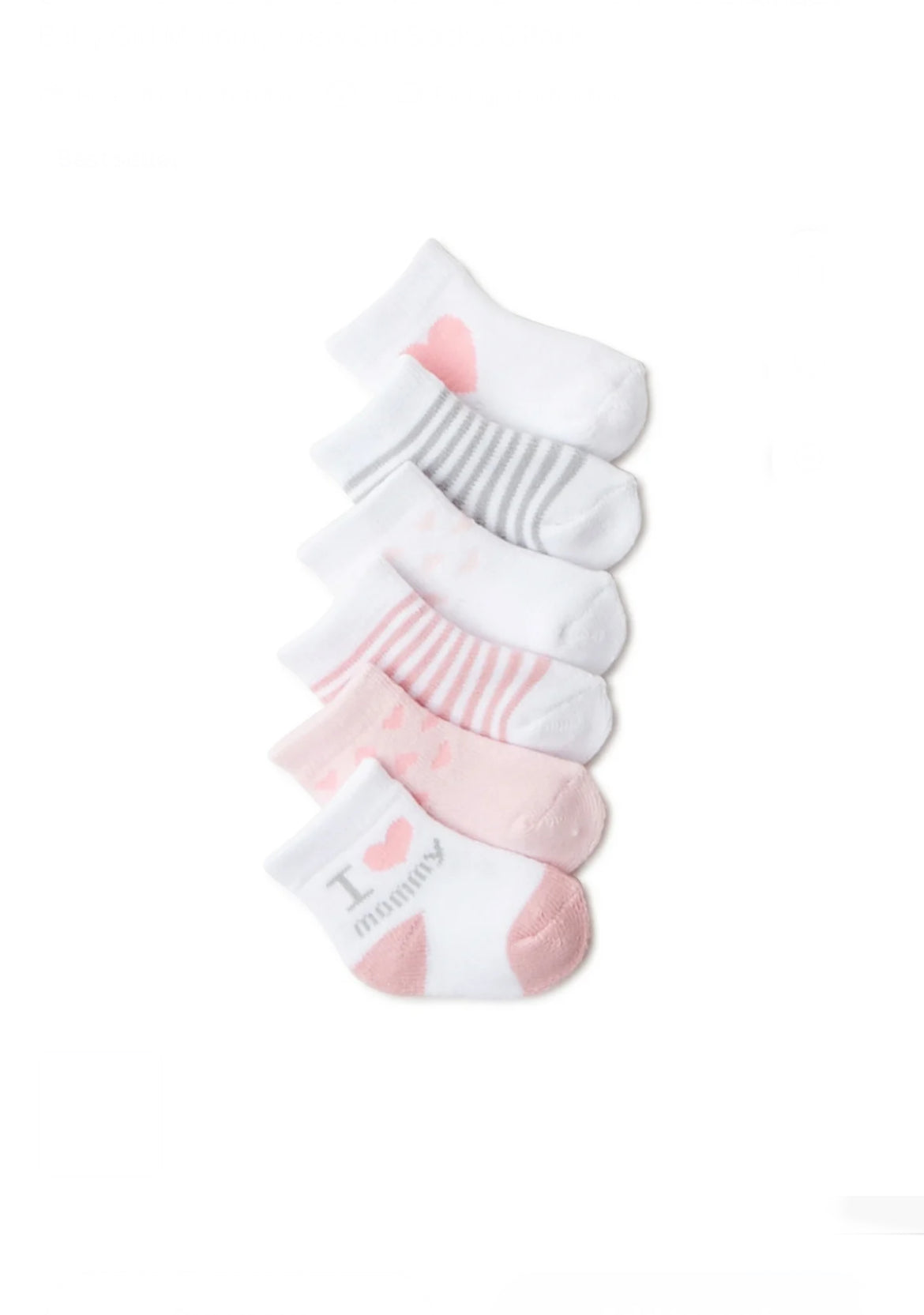 Carter's Child of Mine 0-6 Months Cotton Polyester Spandex Baby Girl Mommy Crew image 0