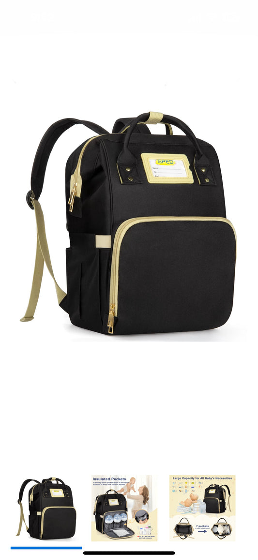 Diaper Bag Backpack image 1