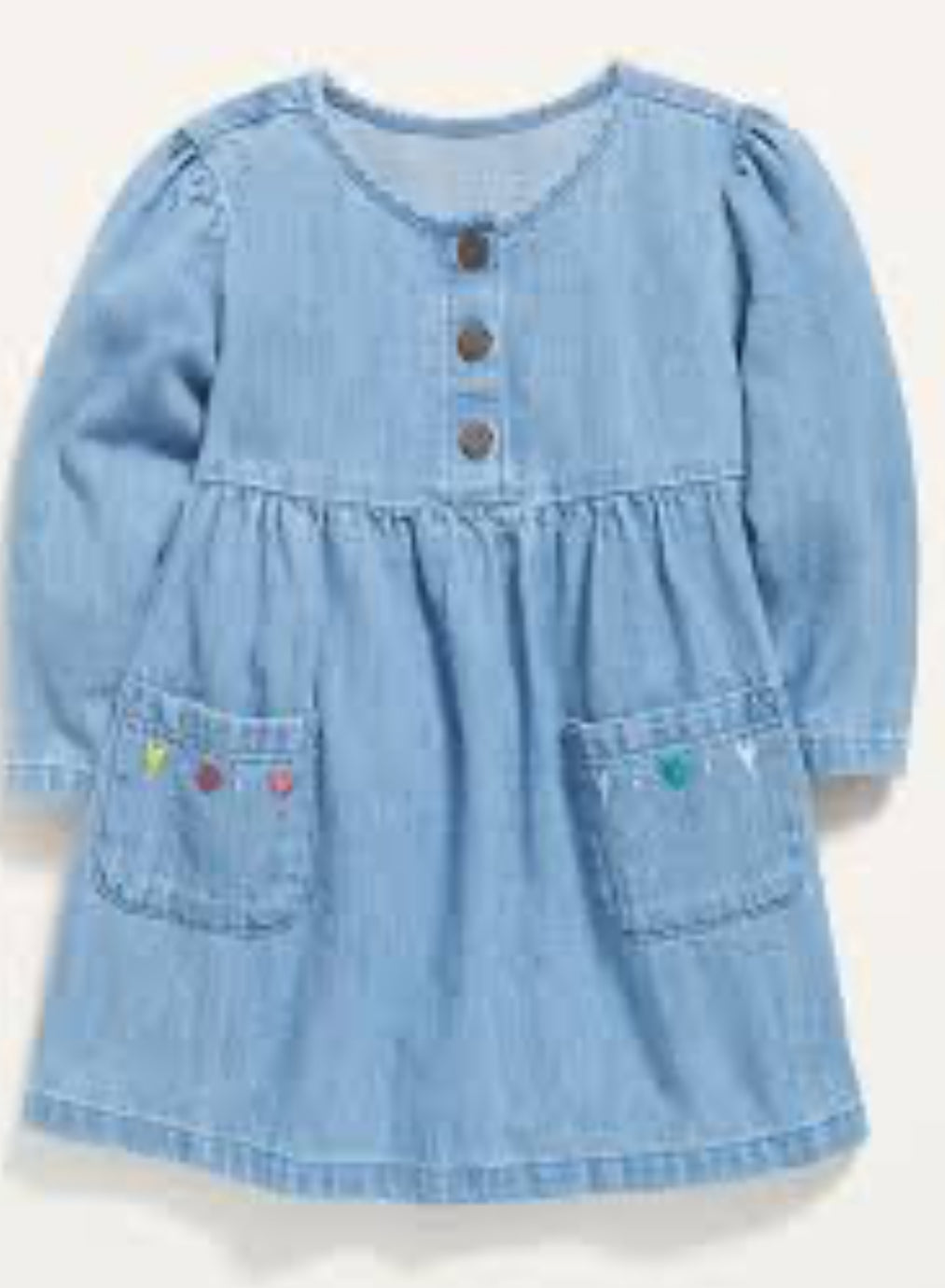 Old navy denim dress image 0
