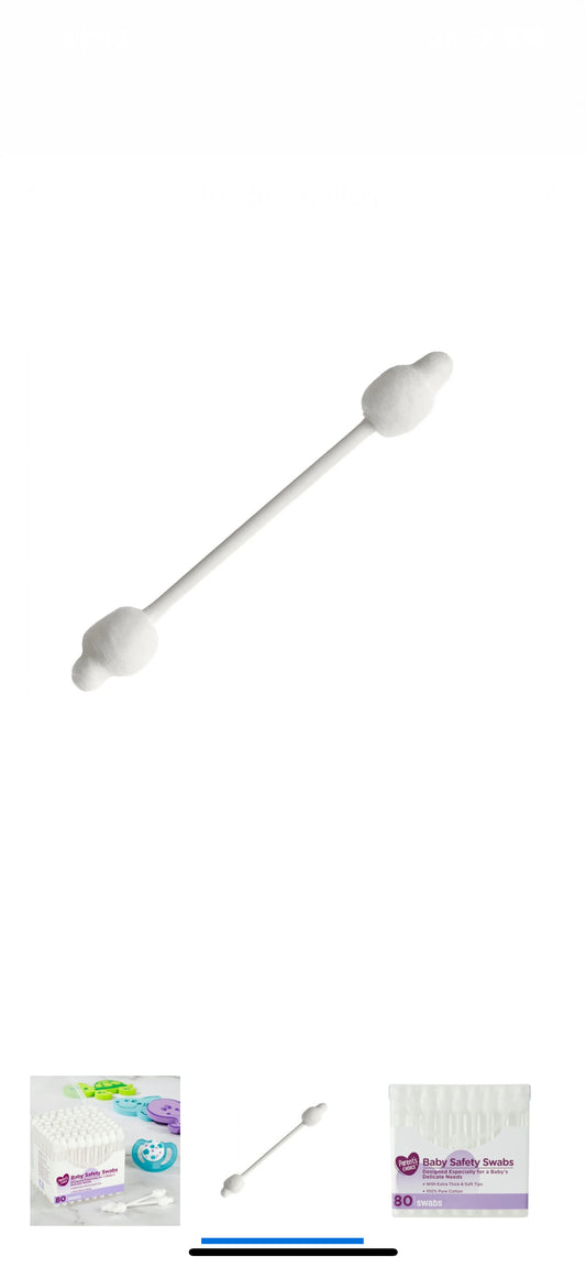 Parent's Choice Baby Safety Swabs, 80 Count image 1