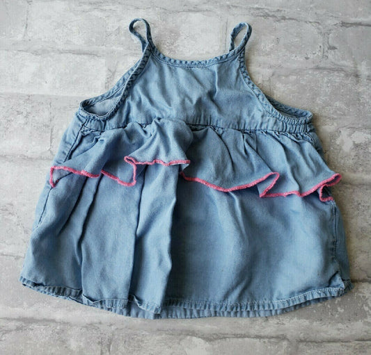 Osh Kosh denim top image 1