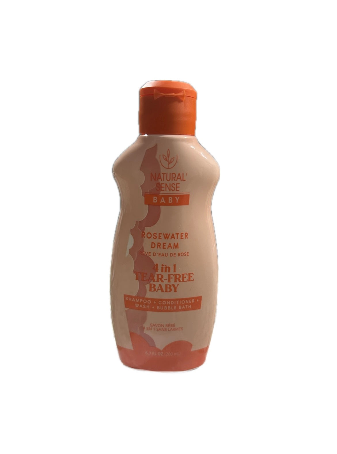 Natural Sense Rosewater Dream 4 in 1 Tear-free Wash - 6.7 fl oz image 0