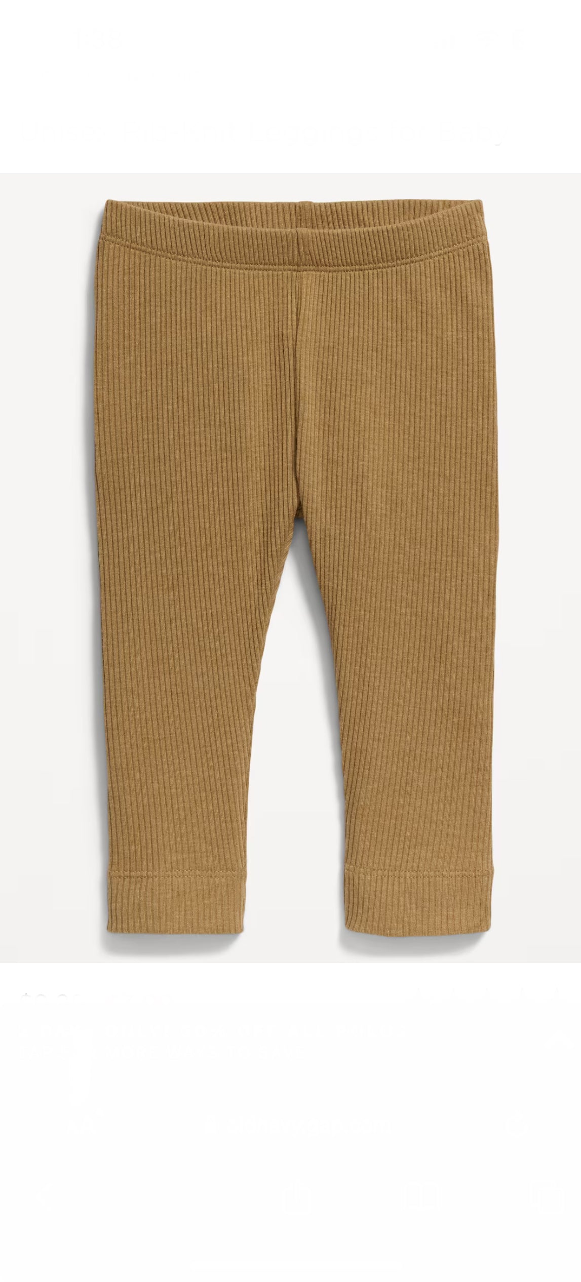 Old Navy Baby Rib knit Leggings image 4