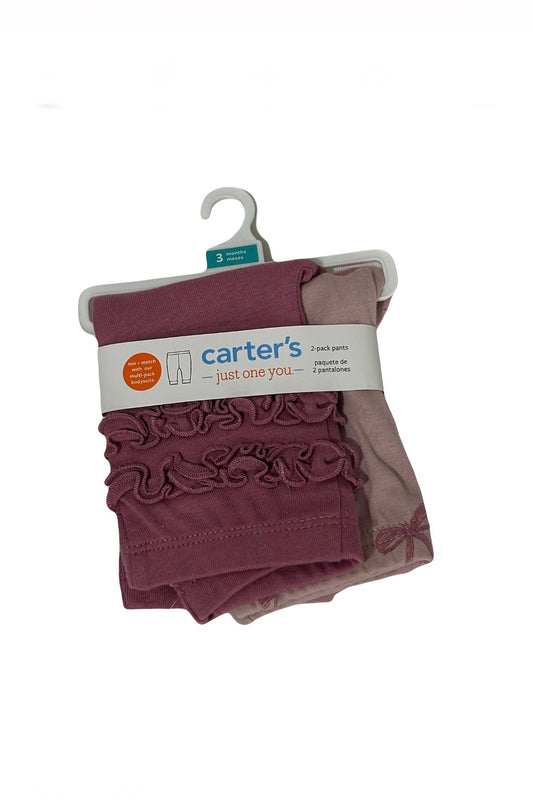 Carters Baby Girls 2pk Pants