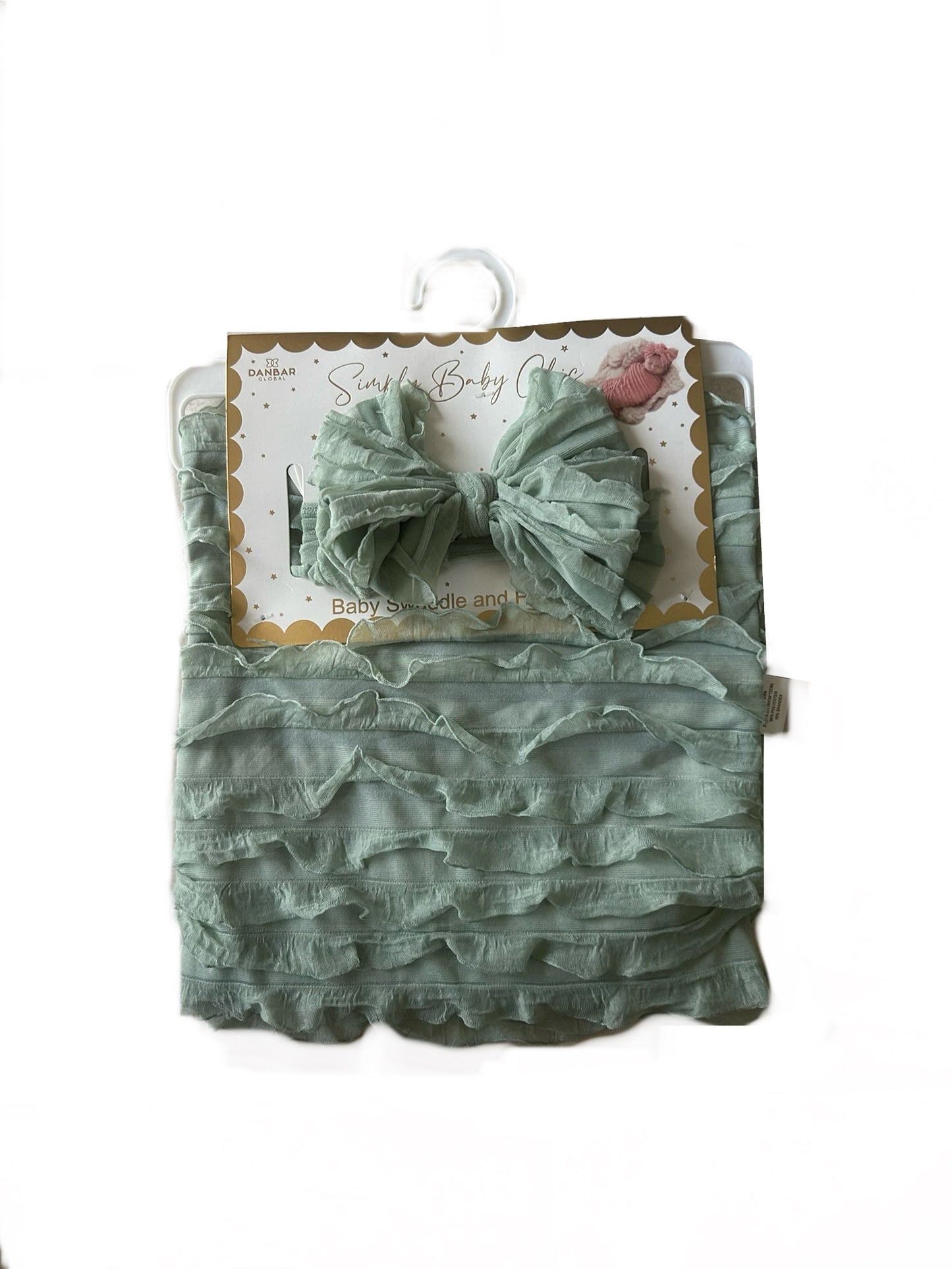 Simply Baby Chic  Baby Swaddle & Headwrap image 1