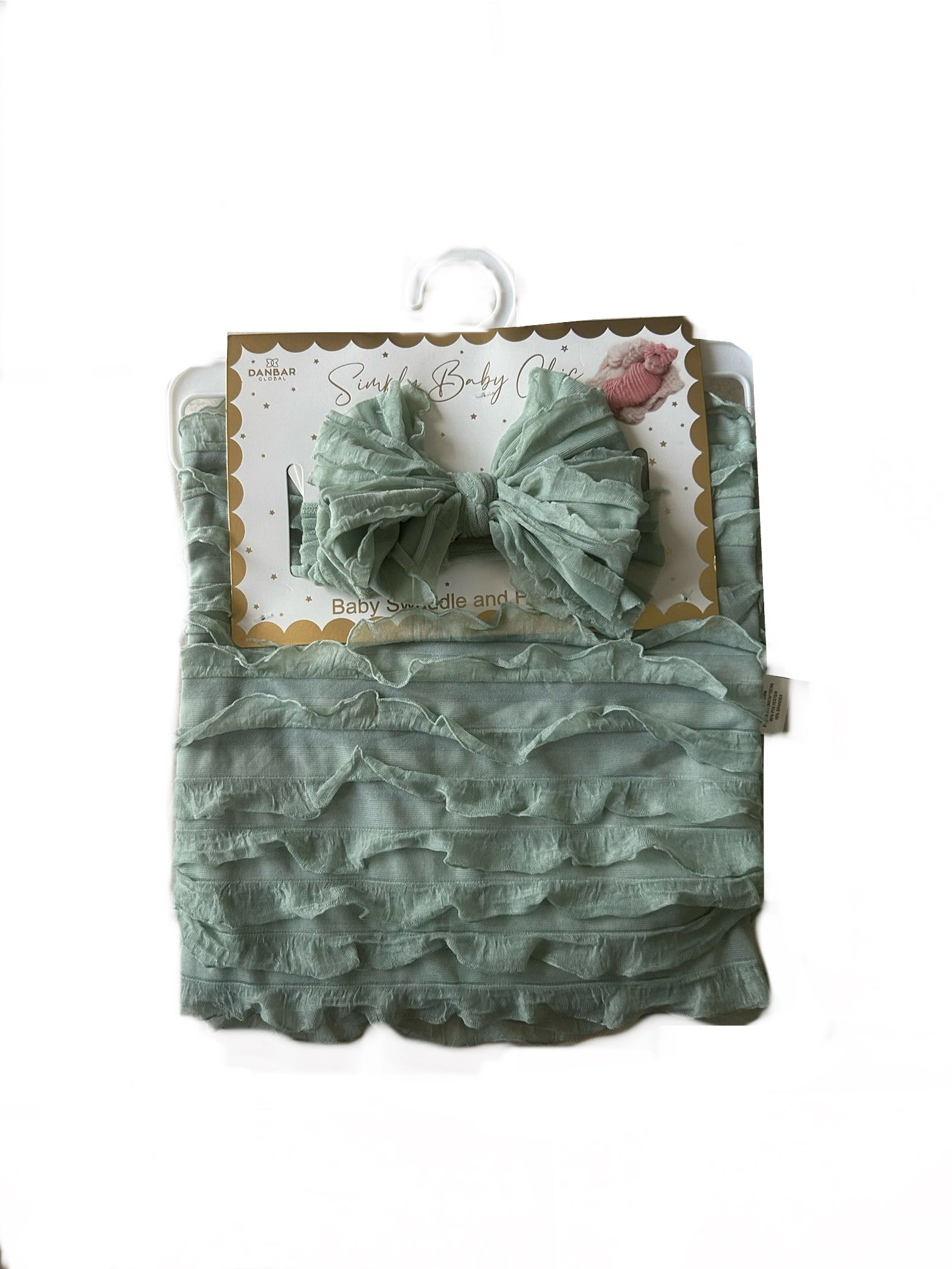 Simply Baby Chic  Baby Swaddle & Headwrap image 1