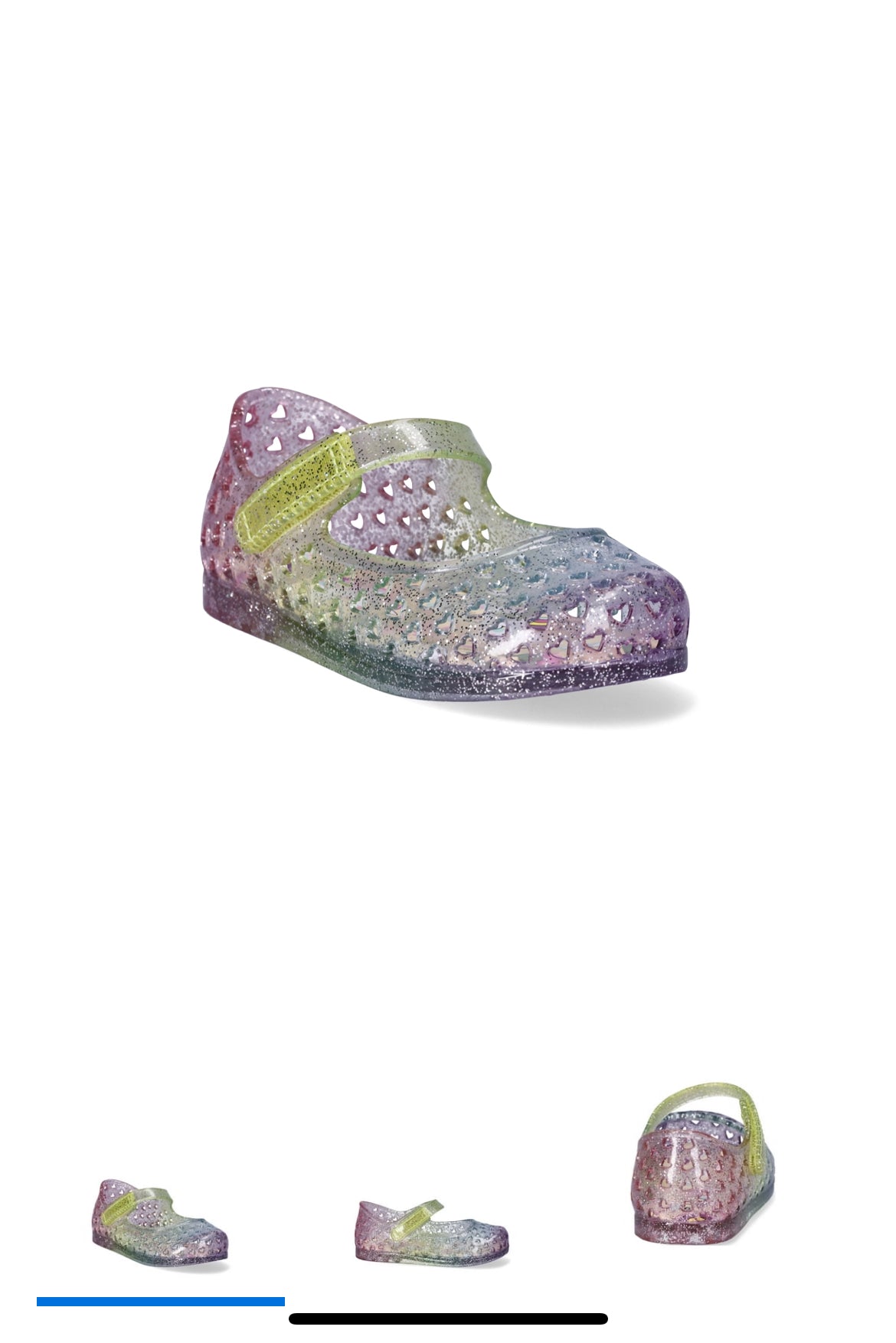 Wonder Nation Baby Girls Mary Jane Jelly Shoes image 1