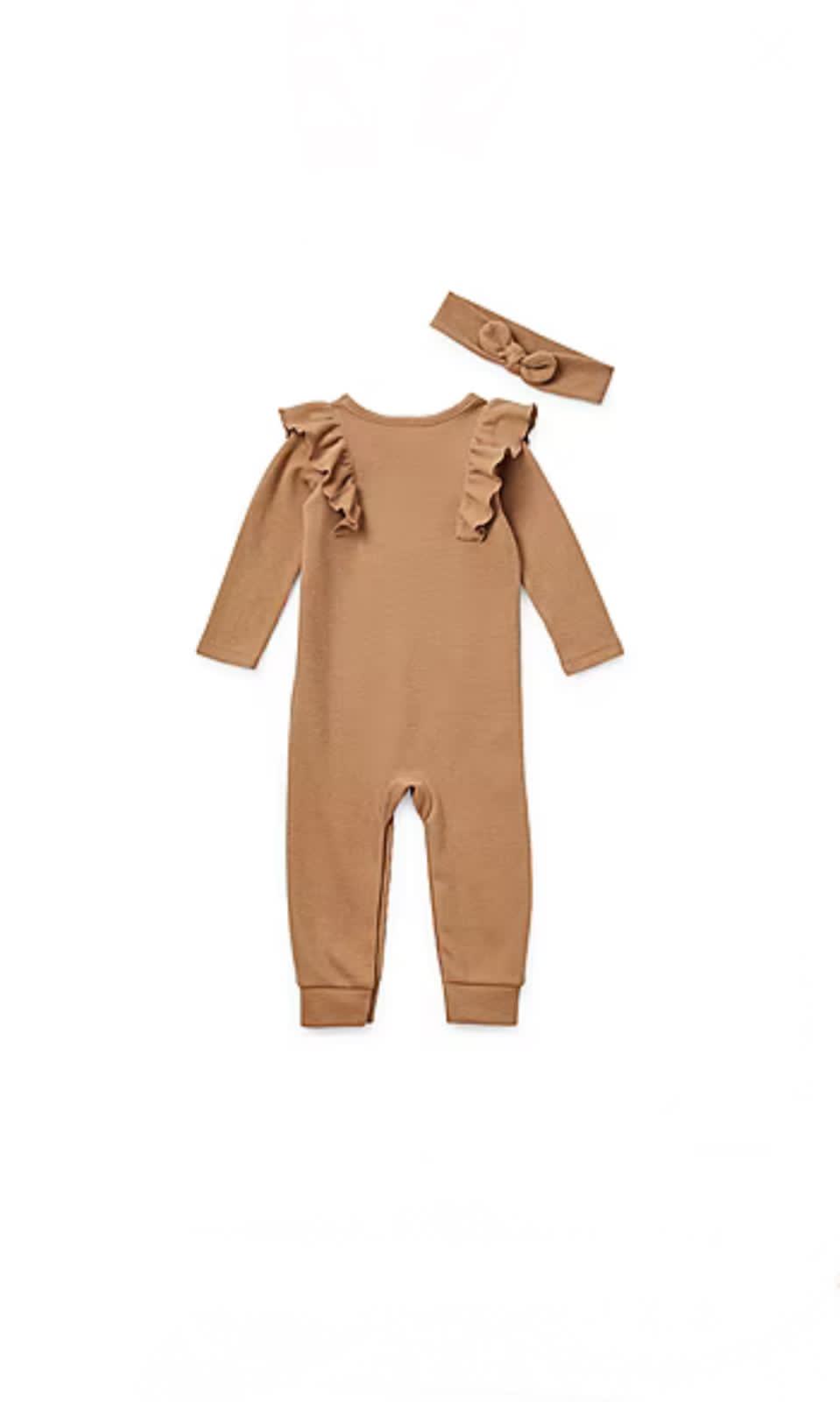 Okie Dokie Baby Girls 2pc Fancy Jumpsuit image 0