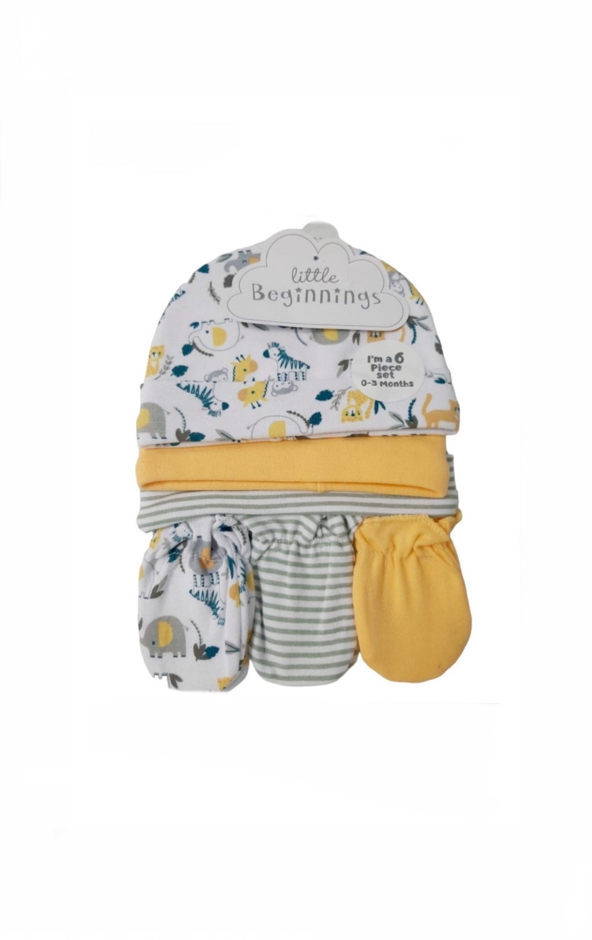 Little Beginnings  6pc set hat n mittens  image 0