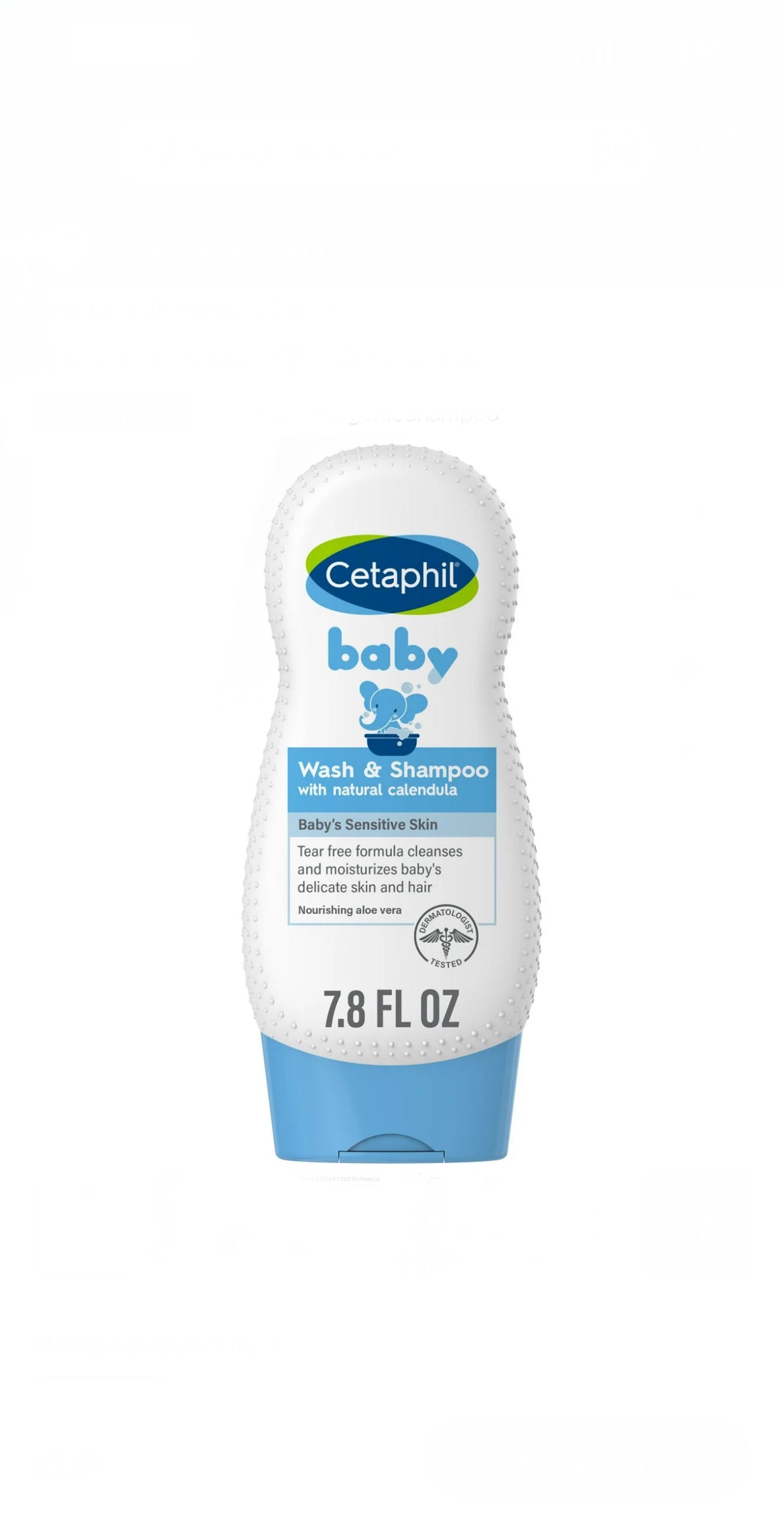 Cetaphil Baby Wash & Shampoo 7.8 fl oz (230ml) image 4