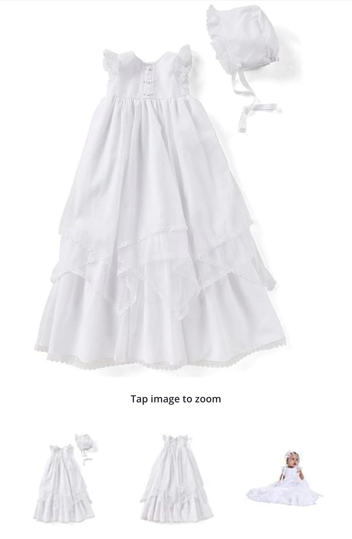 Pippa & Julie Christening Gown image 2