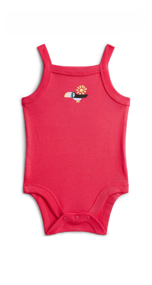 Wonder Nation Baby Girl Spaghetti-strap Bodysuit