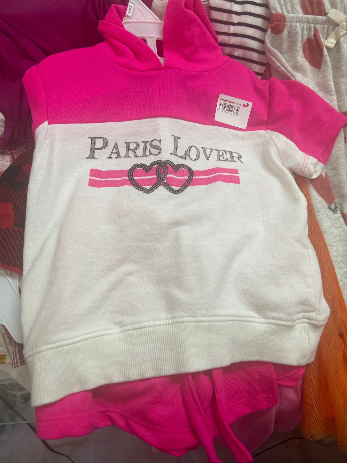 Limited Too 2pc hooded Lap Shorts set image 0