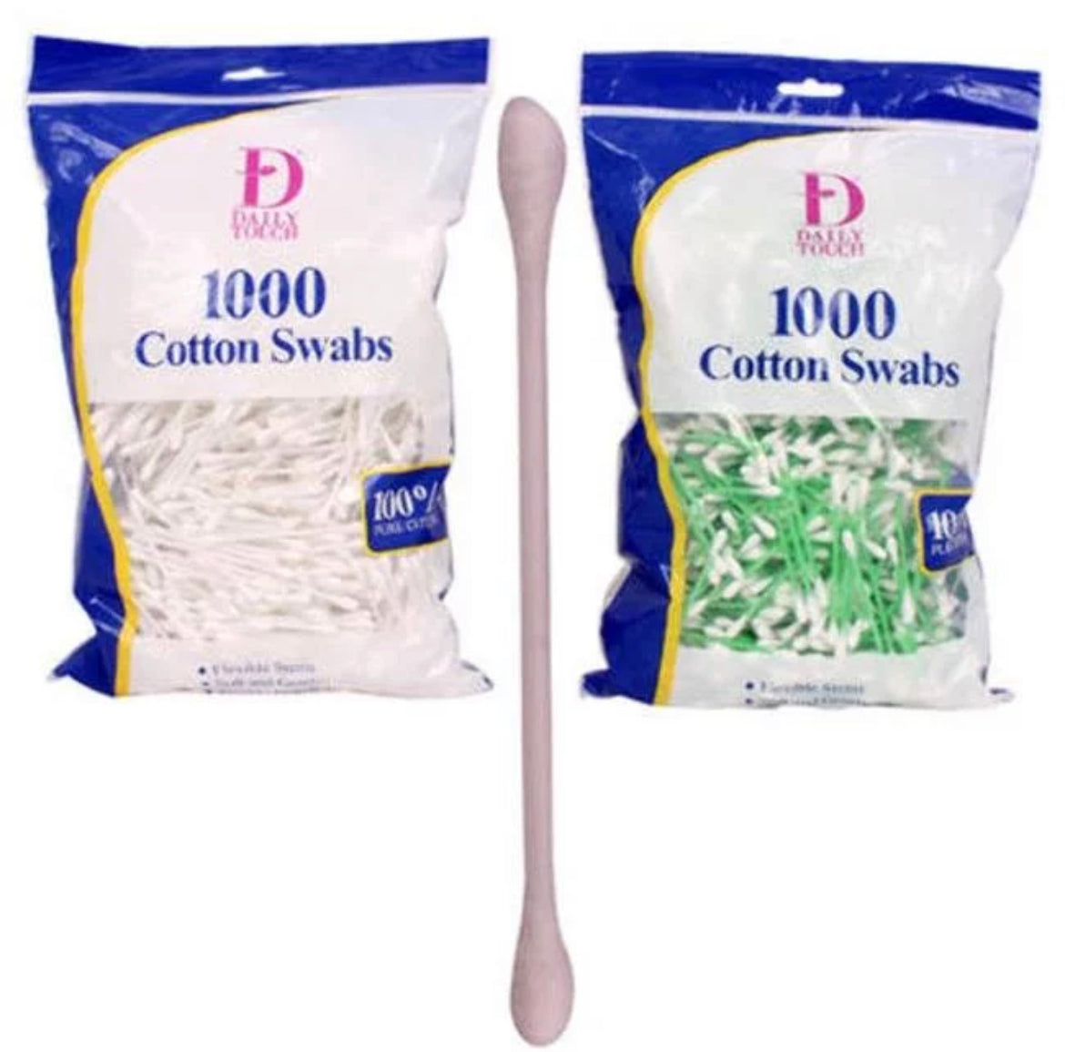 Daily touch 1000ct cotton swab  image 0