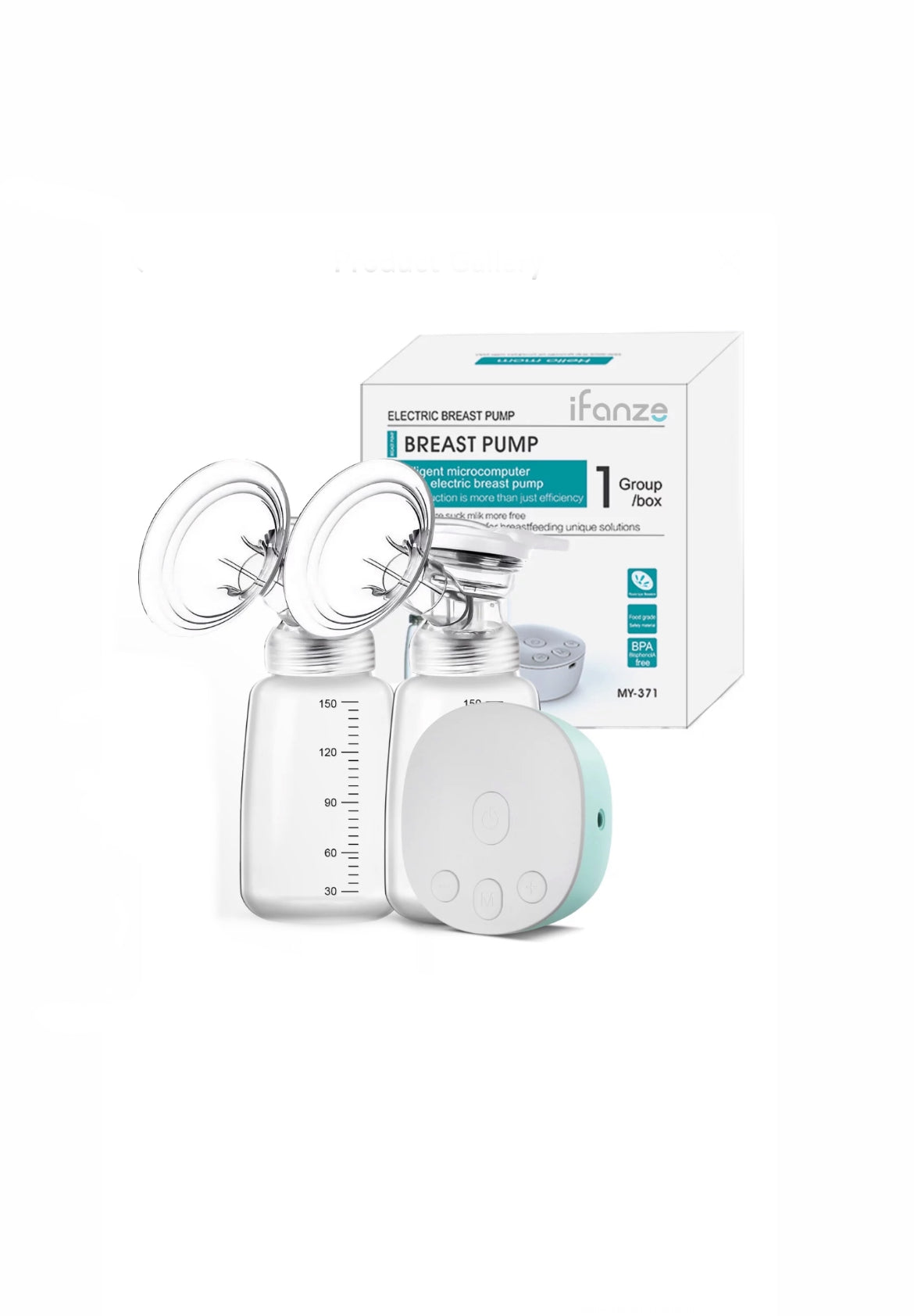 iFanze Double Electric Breast Pump image 0